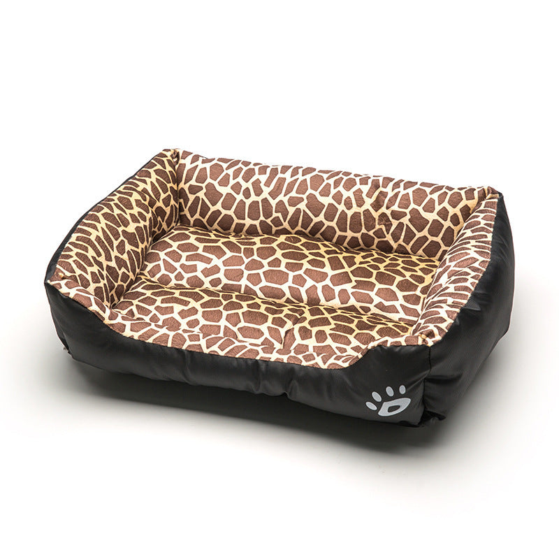 Leopard print Dog & Cat bed 50% OFF