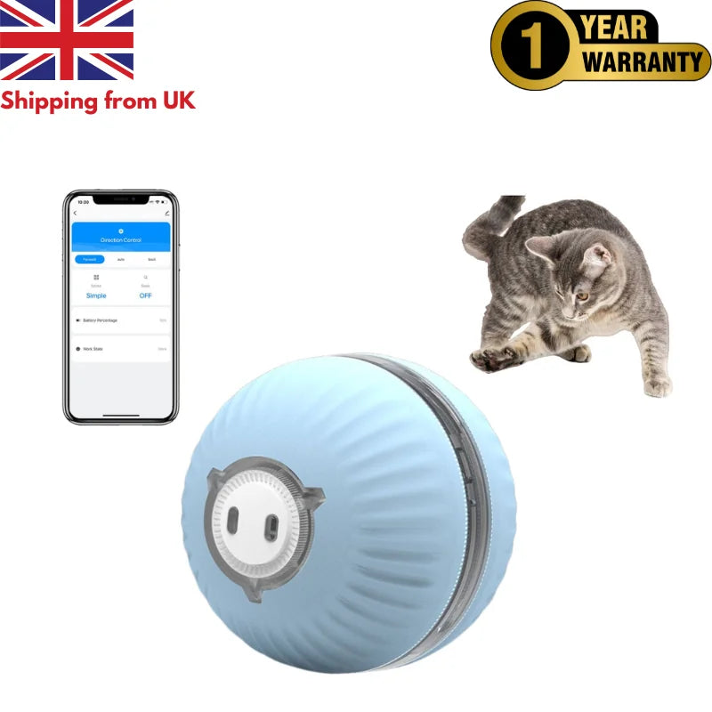 KITPLUS App Interactive Cat Ball Toy