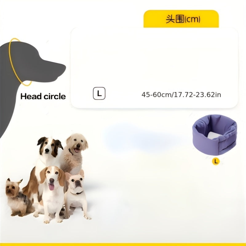 Dog Calming Headgear - Anxiety & Thunderstorm Ear Covers for Pets