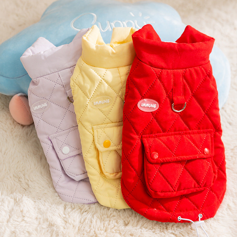 Thickened autumn and winter puppy clothing