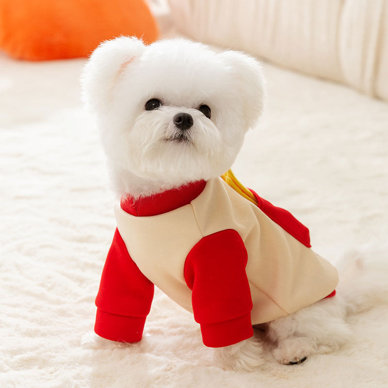 Pocket fries Dog Coat