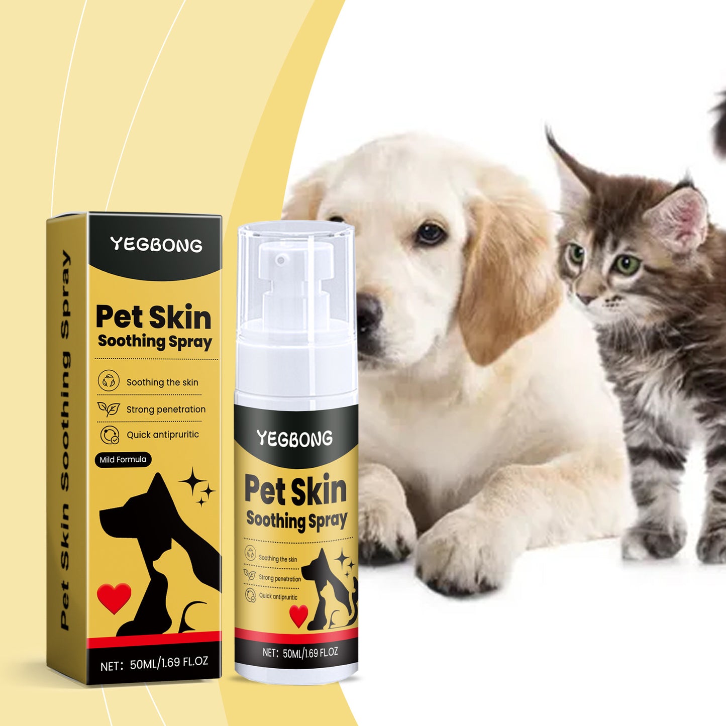YEGBONG Pet Skin Care Spray (Sensitive Pets)