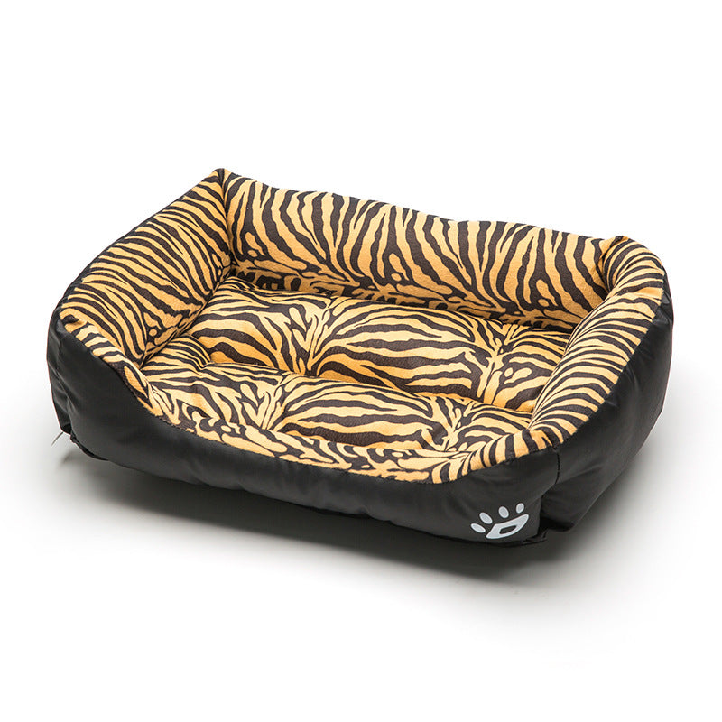 Leopard print Dog & Cat bed 50% OFF