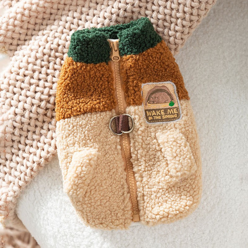 Thickened autumn and winter puppy clothing