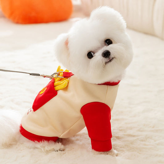 Pocket fries Dog Coat
